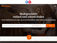 Tablet Screenshot of labelfinder.gq-magazin.de
